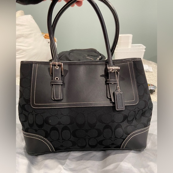 Coach signature print bag - Picture 1 of 3